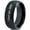 Black Dome Tungsten, variant on Tungsten I Love You 3000 Engraved Quote Band Ring 8mm Men Women Comfort Fit Black Dome Polished