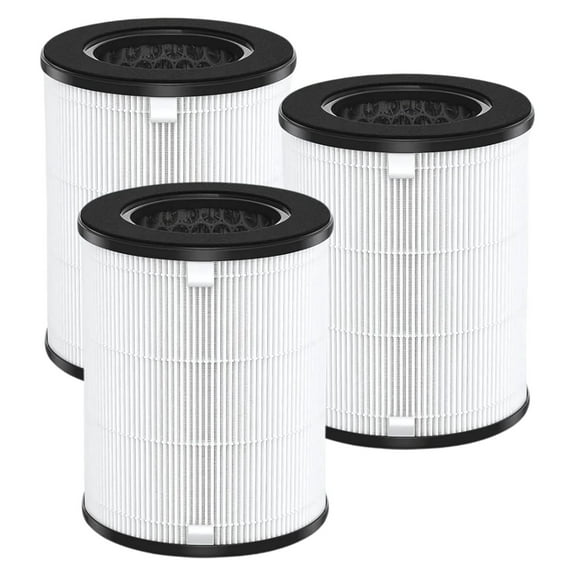 -T20FL True HEPA Replacement Filter Compatible with TotalClean 360° Tower Air Purifier -T20 -T20WT, 3 Packs