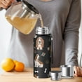 thumbnail image 4 of 20 Oz Basset Hounds with Bones and Presents Coffee Tumbler Double Wall Insulated Stainless Steel Water Bottle | Metal Reusable Thermoses Flask with Cup Cap | Leak & Sweat Proof with Anti-Dust Lid, 4 of 7