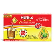 Dabur Honitus Hot Sip: 100% Ayurvedic Kadha | Provides Instant Relief from Cough and Cold (4gm*Pack of 30 Sachets)