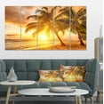 thumbnail image 1 of Design Art - Bright Sunset at Barbados Island, 1 of 3