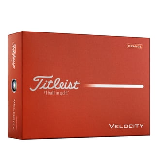 Titleist TruFeel Golf Balls, Matte Red, 1 lb, 12 Pieces - Walmart.com