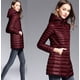 thumbnail image 2 of Chamarra Larga Mujer Abrigo De Invierno Ultraligero Acolchad Dara Baby  Dam0018, 2 of 3