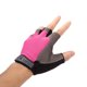 thumbnail image 1 of Guantes Ciclismo Antideslizante Medio Dedo Malla Transpirable Deporte Guante (L) Rosa JShteea Accesorios para bicicletas, 1 of 9