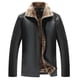 thumbnail image 1 of Ropa de cuero para hombres de mediana edad y mayores, chaqueta de cuero para hombres, 1 of 4