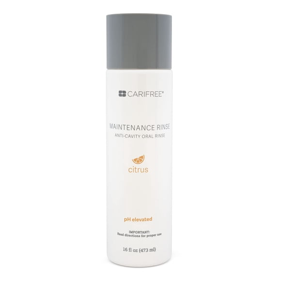 Enjuague bucal con flúor CariFree Maintenance Rinse Citrus 473 ml