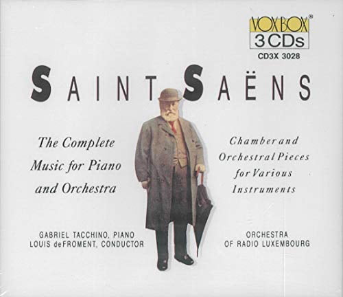 C. Saint-Saens - Complete Music For Piano & Orchestra - Music & Performance - CD