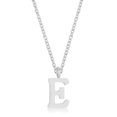 thumbnail image 1 of Precious Stars Collier Initial en Acier Inoxydable Rhodium, 1 of 1