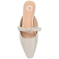 thumbnail image 5 of Journee Womens Missie Slip On Square Toe Mules Flats, 5 of 10