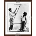 thumbnail image 5 of Art.com Senator John F Kennedy and FiancÃ©e Miss Jacqueline Bouvier of Newport, Jun 26, 1953 Photo, Brown Frame Wall Art, 32" x 40", 5 of 5