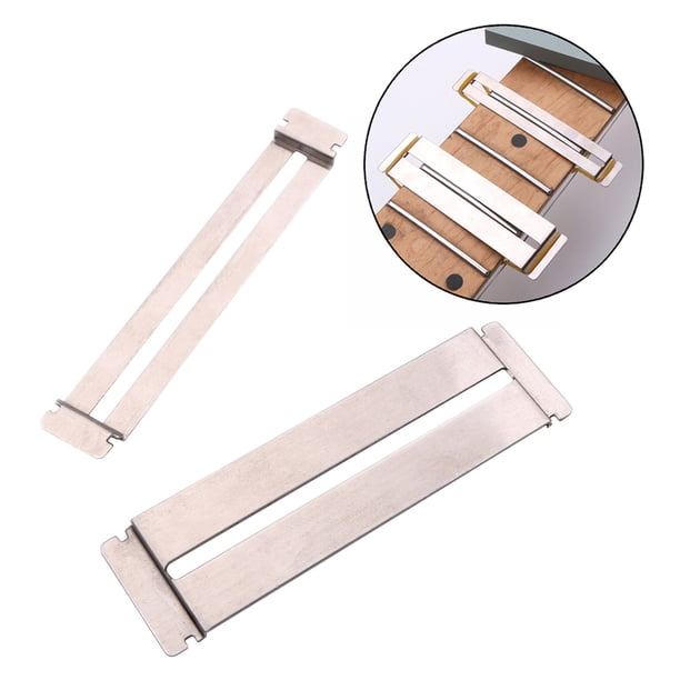 Protector de diapasón Irfora Juego de herramientas de reparación de trastes de guitarra flexible Herramienta de protector de diapasón de acero inoxidable Luthier Irfora Protector de diapasón