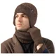 thumbnail image 1 of Gorro Bufanda Cuello Unisex Invierno Guantes Termicos Traje, 1 of 8