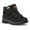 Black, variant on Merrell Moab 3 Kid's Mid Waterproof Hiker Boot, Sizes 1-13.5