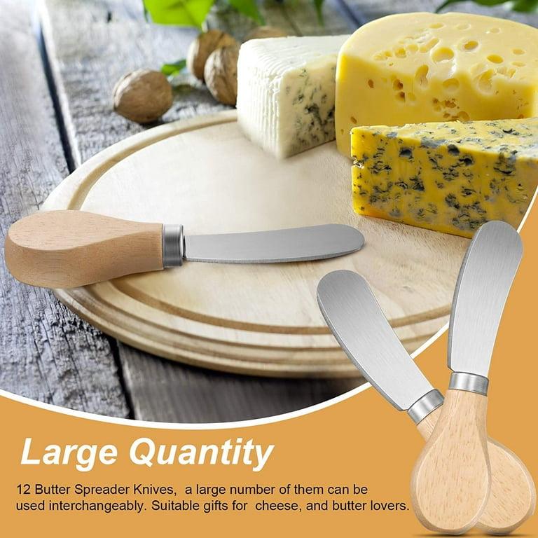 Wood Spreader for Soft Cheese and Butter