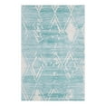 thumbnail image 2 of Jill Zarin Uptown Collection Area Rug - Carnegie Hill (4' 1" x 6' 1" Rectangle Turquoise/Ivory), 2 of 6