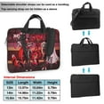 thumbnail image 2 of Hazbin Hotel Laptop Bag for Women Men, 13 inch Computer Bag Laptop Messenger Shoulder Briefcase with Strap, 2 of 8