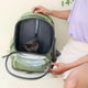 thumbnail image 5 of Mochi porta gatos para gatos y perros pequeños, bolsa de transporte portátil transparente ventida, mochi de transporte para senderismo, de , VERDE Colco Burbuja transportadora de gatos, 5 of 8