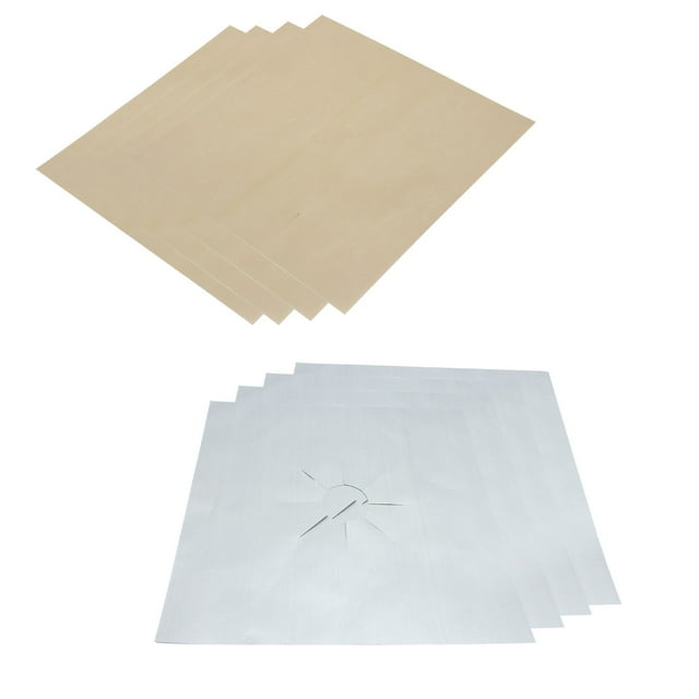 Up to 65% off Kitchen Gadgets 8PCS Reusable Gas Range Stovetop Burner Protector Liner Cover Cleaning Kitchen Kitchen Organizers and Storage
