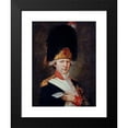 thumbnail image 2 of E. Lussigny 19x24 Black Modern Framed Museum Art Print Titled - Portrait of a Grenadier Holding a Ticket by Hand (1791), 2 of 5