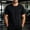 Black, variant on Sports Shirts for Men Thin Lightweight Summer Slim Stretch Ice Silk Breathable Short Sleeve Tees Loose Crew Neck Casual Running Workout Solid Color Tops