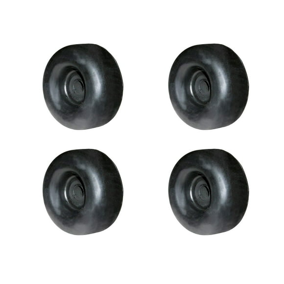 Buyers Products B1001 Bumper Rubber Stop 2.5 In. X 1 In. 4 Pack