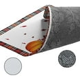 thumbnail image 6 of Kitchen Rug Mat Pumpkin Sunflower Fall, Set of 2, Anti-Fatigue Non-Skid Washable Kitchen Runner Rugs, Red Black Buffalo Plain Soft Comfort Rug for Kitchen, Floor Home, Front of Sink, Laundry, 6 of 6
