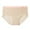 Yellow, variant on Swuxness Women's Comfortable Briefs, Women's Underwear, Women's High Elastic Thin Ice Silk Briefs Extended Crotch Non Binding Dry Briefs Panties Beige, L