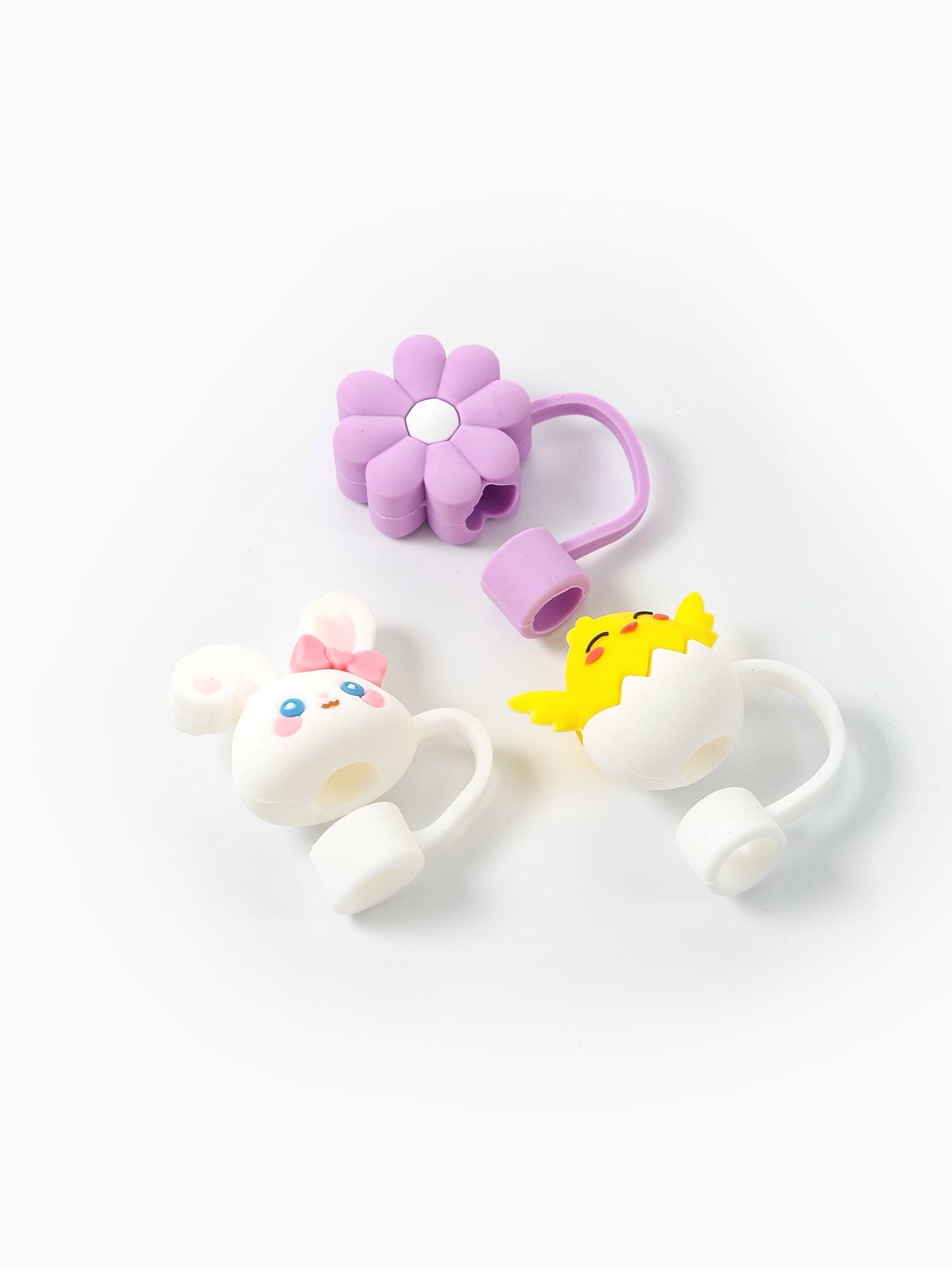 Way to Celebrate Easter Straw Toppers, 3 Pieces