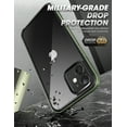 thumbnail image 5 of SUPCASE Unicorn Beetle Edge Series Case Designed for iPhone 11 (2019 Release) 6.1 Inch, Slim Metal Frame Case with TPU Inner Bumper & Transparen (DarkGreen), 5 of 8