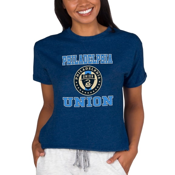 Women's Concepts Sport Navy Philadelphia Union Mainstream Terry Top