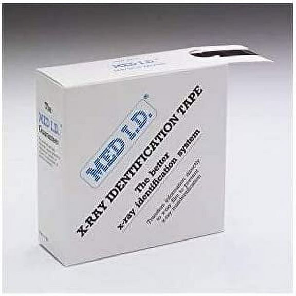 X-Ray Identification Tape 2" Wide (3/4" Writeable) 50-FT Roll USA D75-50