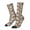 White, variant on Raccoon Crew Socks for Men & Women, Breathable Casual Athletic Ankle Socks