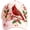 Cardinal Berry Garden, variant on Garden Morning Cap, Pink Floral Bird Embroidered Baseball Cap,Lightweight Breathable,Adjustable Spring Garden Hats for Women