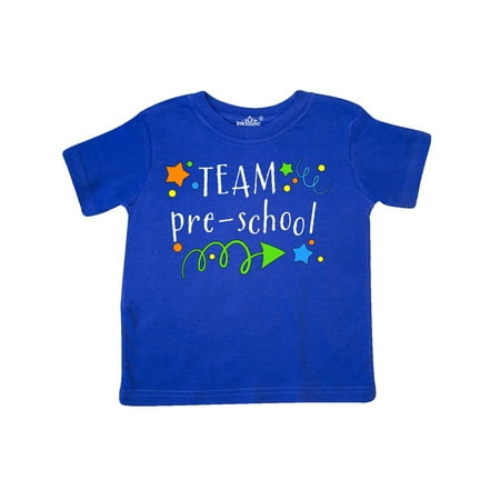 

Inktastic Team Pre-School stars Gift Toddler Boy or Toddler Girl T-Shirt