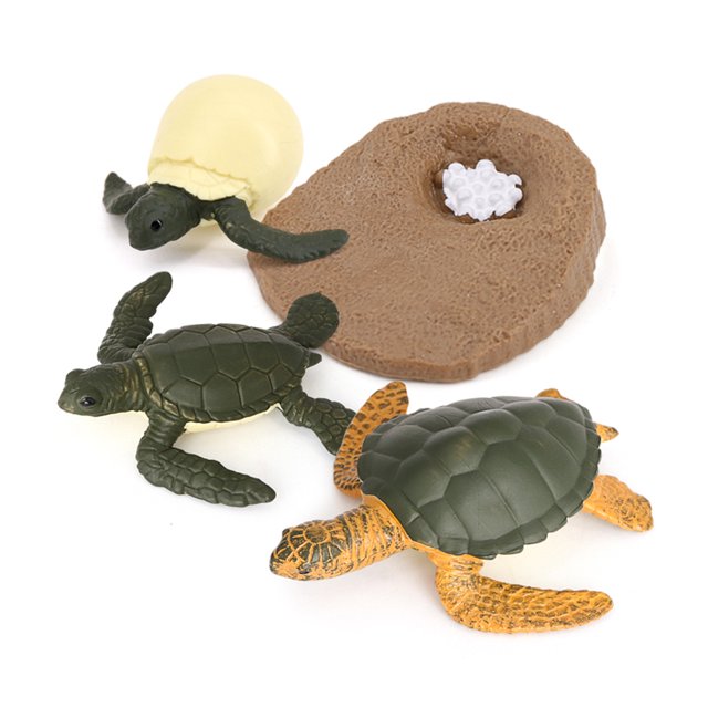 Simulación Animal Growom Toy Reconocimiento Educativo Juguetes Artificiales Modelos de niños de niños de niños Figuras Decoración Verde Tipo 1 Inevent FN010074-01