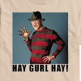 thumbnail image 2 of Nightmare On Elm Street - Hay Gurl Hay - Men's Short Sleeve Graphic T-Shirt, 2 of 5