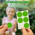 thumbnail image 5 of Green Mosquito Repellent Stickers, 120 PCS Mosquito Stickers Attach to Clothes for Home, Camping, Travel and Outdoors, Great Equipment for Outdoor Activities, 5 of 6