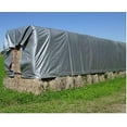 thumbnail image 2 of Tarp Extra Heavy Duty Tarp. Water Proof. UV Blocking. Reversible. All Purpose. - National Standard Products (Silver, 14 Ft x 20 Ft), 2 of 3