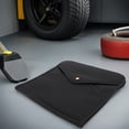 thumbnail image 1 of PAMINGONO Black PU Back Seat Storage Bag Hanging Organizer for Car Interior with Durable Spacesaving Design, 1 of 6