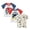 Cars, variant on CHOYURME CHONYURM Toddler Boys Summer Cotton Short-Sleeve Graphic T-shirt,Pack of 3
