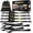 1in x 7ft - 4 Pack, variant on Retractable Ratchet Straps (4-Pack) - 1 Inch x 10 (1800lb Break Strength) - Heavy Duty Auto Self Retracting Tie Down Straps for , Cargo Trailer, & - Black