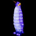 thumbnail image 7 of Northlight LED Lighted Commercial Grade Acrylic Penguin Outdoor Christmas Decoration - 26" - Pure, 7 of 7