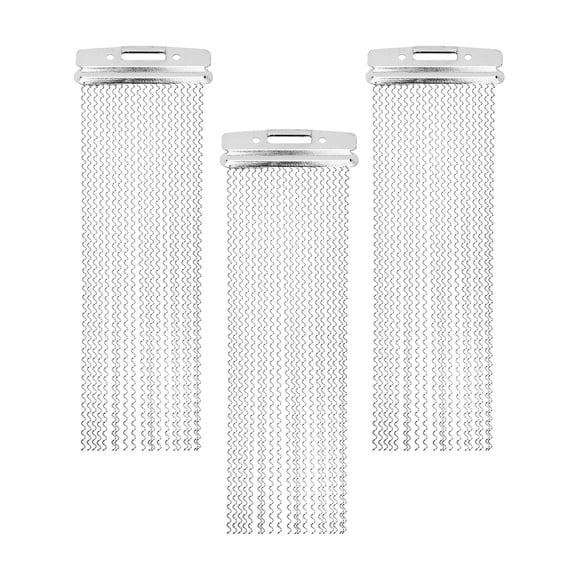 KAKOWELY 3Ud Cuerdas Snare Wire Plata Metal Para Cajon Accesorio Compacto Y Duradero