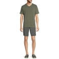 thumbnail image 2 of George Men's Relaxed Fit Knit Lounge Shorts, 2 of 5