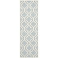 thumbnail image 5 of SAFAVIEH Cambridge Kirsten Geometric Wool Area Rug, Light Blue/Ivory, 12' x 18', 5 of 10