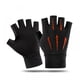 thumbnail image 1 of Guantes de ciclismo transpirables de medio dedo con acolchado de gel SBR de 5 mm para absorción de impactos, agarre antideslizante, ideales para ciclismo de montaña y aventuras al aire libre, 1 of 6
