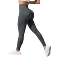 thumbnail image 2 of Domuza Celsior Anti Cellulite Compression 3D Leggings Women Butt Lifting High Waisted with Resistance Workout Yoga Pants Dark Gray M, 2 of 5