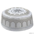 thumbnail image 4 of Huamade Muslim Worship Hat Saudi Arabian Kippa Islamic Embroidered, 4 of 4
