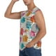 thumbnail image 3 of Balery Easter Egg Camisetas sin mangas para hombre, absorbe la humedad y protege contra el mal olor.-Medium, 3 of 7