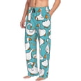 thumbnail image 6 of Honiee Cartoon Funny Goose for men - a sleek fusion of Straight Pajama Pants, versatile Lounge Pants, and cozy Sleepwear, all rolled into one-Large, 6 of 6